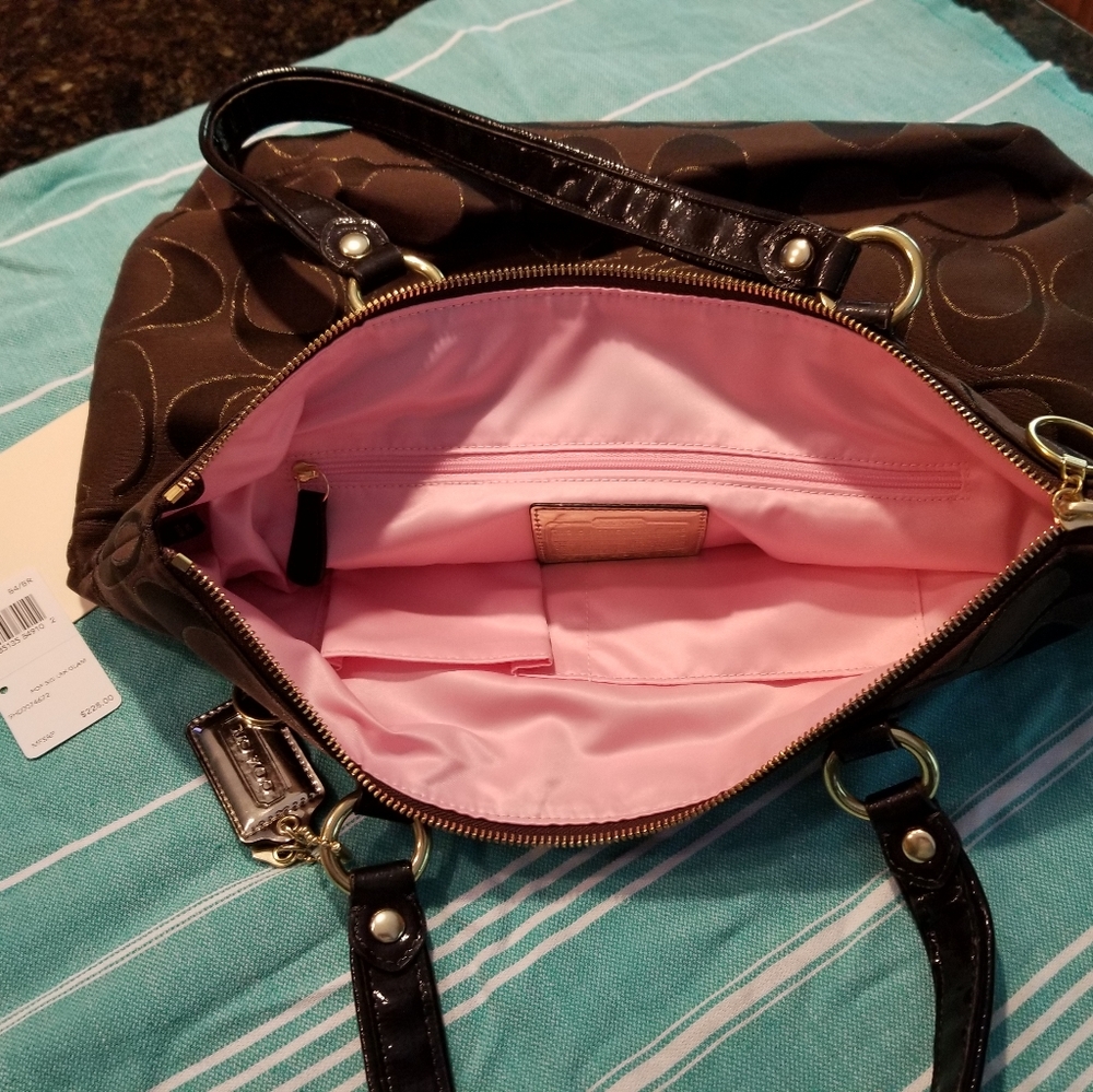 Coach purse _ pop sig lrx glam - Picture 3 of 4